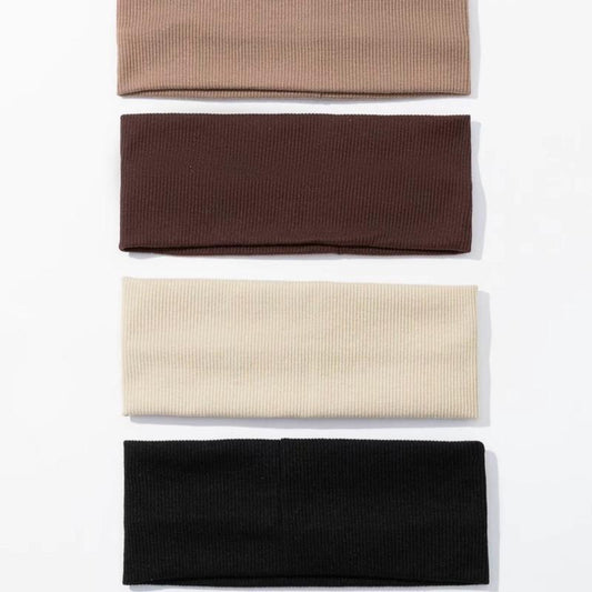 4 Pack Minimalist Headbands